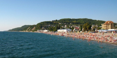 Центральный пляж микрорайона Лоо в Сочи, лето 2024 года, жилье на отпуск Центральный пляж микрорайона Лоо в Сочи, лето 2024 года, жилье на отпуск