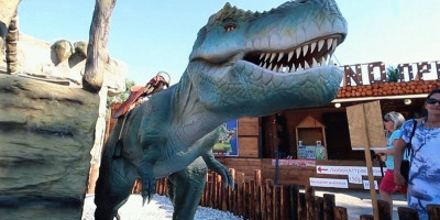 Динопарк под названием «Рекс» в Анапе фотографии, отзывы посетителей, как проехать, адрес, подробное описание.