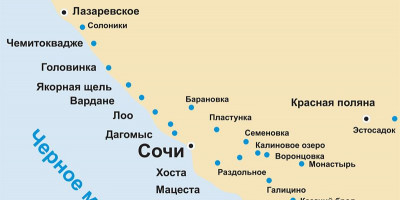Какой населенный пункт выбрать Большое Сочи Какой населенный пункт выбрать Большое Сочи
