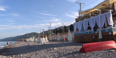 Пляж Морская звезда в мкр. Лазаревское на курортный сезон 2024 Пляж Морская звезда в мкр. Лазаревское на курортный сезон 2024